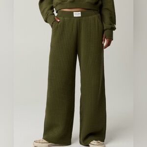 NWT OFFLINE by Aerie Coffee Run Trouser